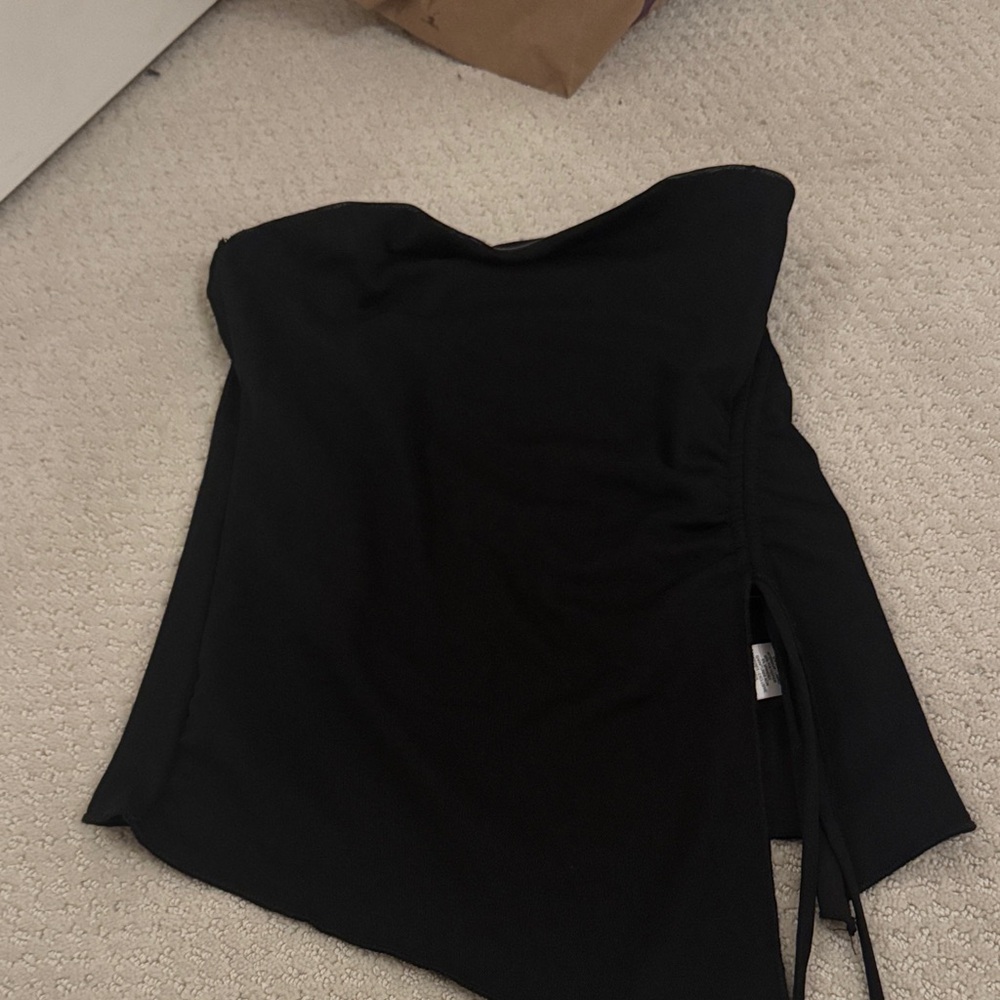 Black tube top
